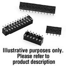 150234-6002-RB, 80000900706 150234-6002-Rb=34/ 2Mmbskt/Str/.100/30U/Rohs Rohs Compliant: Yes