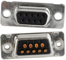 164A18179X, D-Sub High Density Connectors 15 POS HD SOLDER PIN ANGLED FM THREADED