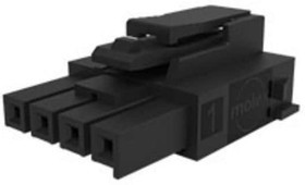 172256-3105, Headers &amp; Wire Housings ULTRA-FIT HSG SR 5Ckt Black