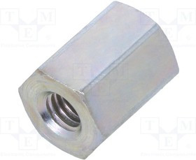 TFF-M3X8/DR125, Дистанцирующая стойка с резьбой, 8мм, Внутр.резьба: M3, сталь