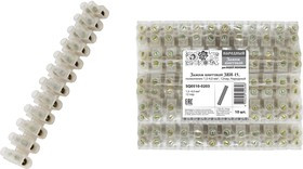 Зажим винтовой ЗВИ-15, полиэтилен 1,5-4,0 мм2, 12пар, Народный Зажим винтовой ЗВИ-15, полиэтилен 1,5-4,0 мм2, 12пар, Народный