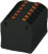 3002894, DIN Rail Terminal Blocks PTFIX 12X1,5-G BK 1.5mm2 adhesive mnt