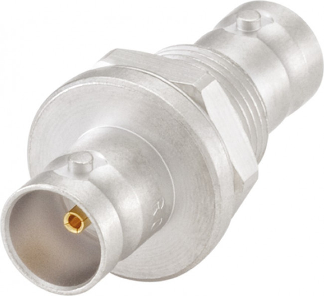 71K501-K00N5, RF Adapters - In Series 75 Ohm BNC Jack to Jack ST Adapter