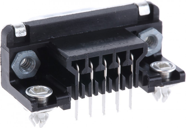 5747840-4, D-Sub Standard Connectors PLUG FRNT MTL SHL 9P