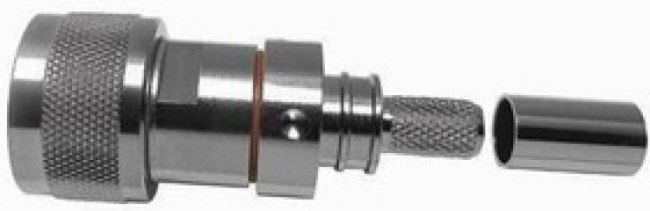 EZ-240-UM-X, RF Connectors / Coaxial Connectors UHF-male (plug) crimp connector, non-solder pin, no braid trim EZ-240-UM-X, RF Connectors / Coaxial Connectors UHF-male (plug) crimp connector, non-solder pin, no braid trim