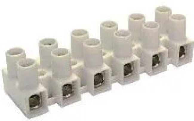 HE1WPR/06, Barrier Terminal Blocks Eurostrip, 6 pole, 8mm spacing
