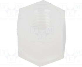 HP-5, Дистанцирующая стойка с резьбой, шестигранная, полиамид, M3, 5мм