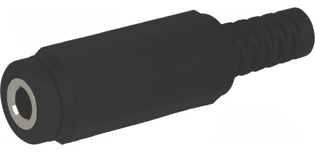 1522 02, Вилка; Jack 3,5мм; "мама"; mono; с амортизатором; количество полюсов: 2 1522 02, Вилка; Jack 3,5мм; "мама"; mono; с амортизатором; количество полюсов: 2