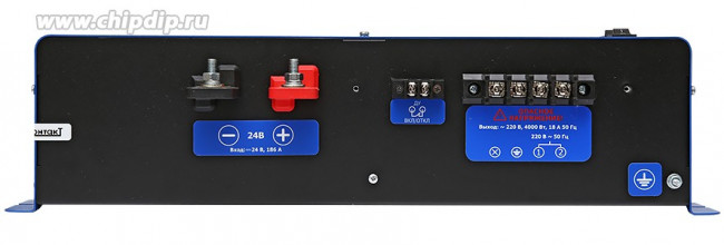 СибВатт 4024 инвертор, преобразователь напряжения DC/AC, 24В/220В, 4000Вт СибВатт 4024 инвертор, преобразователь напряжения DC/AC, 24В/220В, 4000Вт