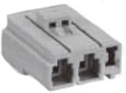GT21-2/1S-HU, Automotive Connectors Housing F connector 2 coax+ 1power