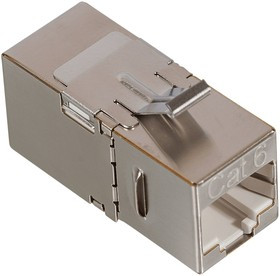 Повторитель портов RJ-45, экранированный, 90 градусов, кат.6, формата KeystoneLAN-KCP45S6/90