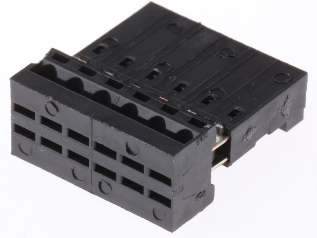 661006151923, 6-Way IDC Connector Socket for Cable Mount, 1-Row 661006151923, 6-Way IDC Connector Socket for Cable Mount, 1-Row