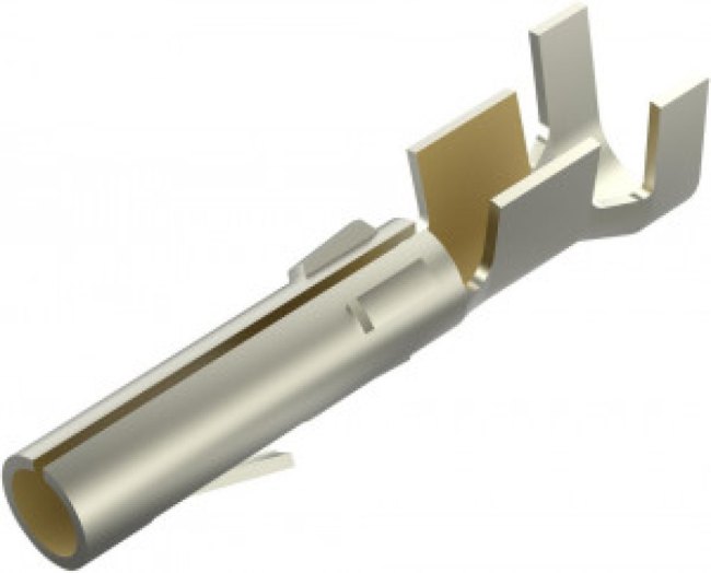 60619-5, Commercial MATE-N-LOK Series Female Crimp Terminal, 20AWG Min, 14AWG Max 60619-5, Commercial MATE-N-LOK Series Female Crimp Terminal, 20AWG Min, 14AWG Max