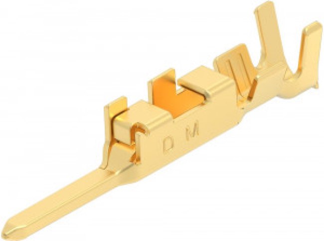 1903116-2, Dynamic 1000 Series Male Crimp Terminal, 28AWG Min, 22AWG Max 1903116-2, Dynamic 1000 Series Male Crimp Terminal, 28AWG Min, 22AWG Max