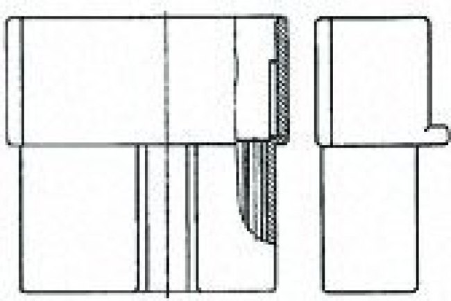 172096-1, Multi-Interlock Mark II Female Connector Housing, 9 Way, 2 Row