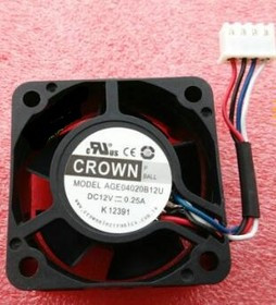 Вентилятор Crown AGE04020B12U 40x20 12V 0.25A