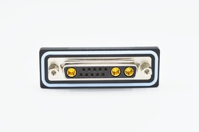 CDFS13W3203L411, CDF 25 Way Solder D-sub Connector Socket, 2.77mm Pitch, with 4-40 Screw Locks