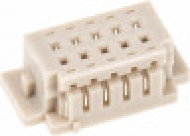 DF13-10DS-1.25C, Headers &amp; Wire Housings 1.25MM RECEPT HSNG 10P DUAL ROW CRIMP