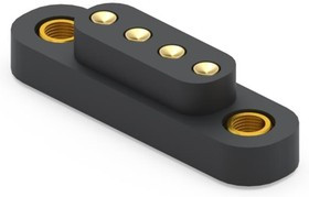 858-10-004-30-012000, Headers & Wire Housings 4mm target Conn SMT with inserts,no pins 858-10-004-30-012000, Headers & Wire Housings 4mm target Conn SMT with inserts,no pins