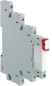 1SVR405541R6120, Реле питания, Interface, SPDT, 110 В, 6 А, CR-S, DIN-рейка, Без Защелки 1SVR405541R6120, Реле питания, Interface, SPDT, 110 В, 6 А, CR-S, DIN-рейка, Без Защелки