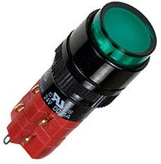 D16LAR1-2ABJG, кнопка с фикс. 250В/5А, LED подсветка 12В D16LAR1-2ABJG, кнопка с фикс. 250В/5А, LED подсветка 12В