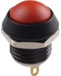 AP2E200SWBE, Switch Push Button N.O. SPST Extended Dome 0.4A 125VAC 50VDC Momentary Contact Wire Lead Panel Mount Bulk