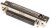 5787082-5, Amplimite .050 III 50 Way Right Angle Through Hole D-sub Connector Socket, 2.54mm Pitch, with 5787082-5, Amplimite .050 III 50 Way Right Angle Through Hole D-sub Connector Socket, 2.54mm Pitch, with
