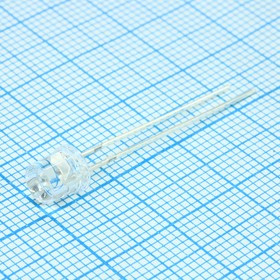 FYL-5043PGC1E, 5мм Изумрудный, прозрачный 3000mcd 90° / FYL-5043PGC1E