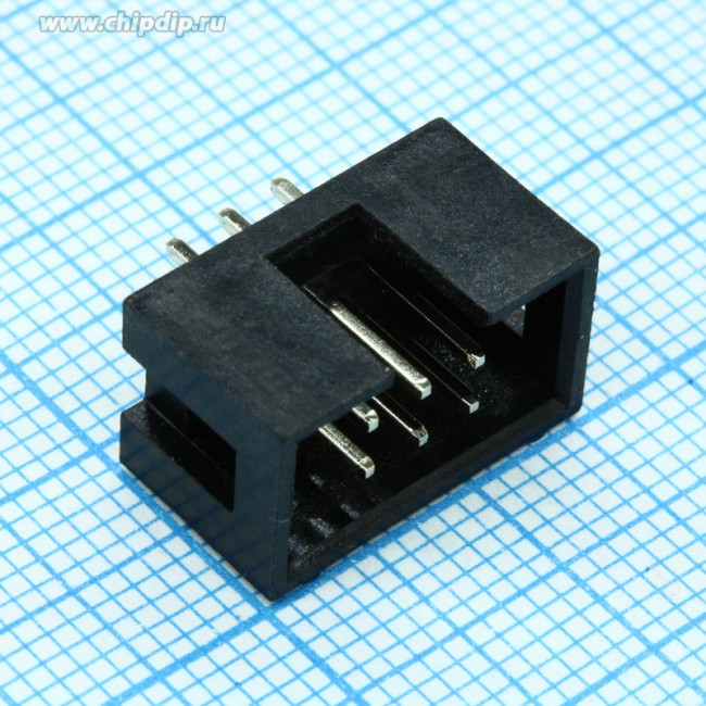 DS1013-06SSiB1-B-0, вилка на плату / BH-06 (DS1013-06SSiB1-B-0)