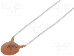 CC-56/500, Конденсатор: керамический, 56пФ, 500В, SL, ±10%, THT, 5мм CC-56/500, Конденсатор: керамический, 56пФ, 500В, SL, ±10%, THT, 5мм