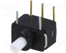 GB15AH, Pushbutton Switches SPDT ON-(ON) R/A