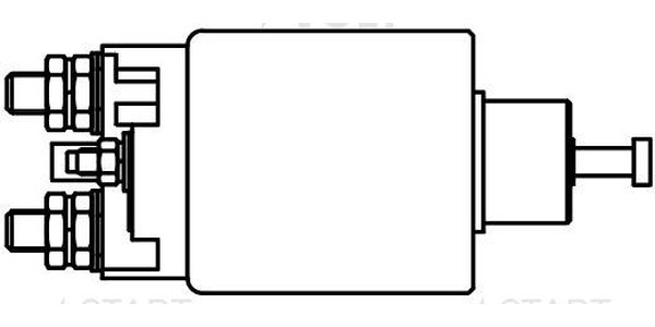 VSR0502, Реле втягивающее стартера