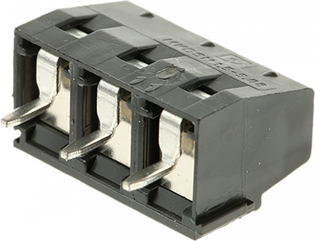 MKDSN 1,5/ 3-5,08 HT BK, Клеммная колодка типа провод к плате, 5.08 мм, 3 вывод(-ов), 26 AWG, 16 AWG, 1.5 мм², Винт