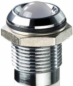 Q14P5BZZRGB12ECA, LED Panel Mount Indicators Prominent Black Bezl 12VDC TriColor IP67