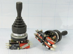 Джойстик на четыре позиции, без фиксации; №10944 ПДжойстик\12T\\OFF-(ON) x4\d30\HKA1-41QY-11Z(ON) Джойстик на четыре позиции, без фиксации; №10944 ПДжойстик\12T\\OFF-(ON) x4\d30\HKA1-41QY-11Z(ON)