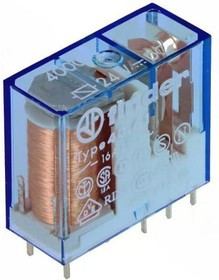 40.61.9.024.4000, Реле электромагнитное, промежуточное, Uобмотки 24ВDC, SPDT 16A, контакты AgSnO2