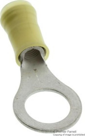 35112, TERMINAL, RING TONGUE, 3/8", 10AWG