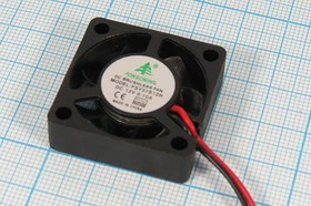 Вентилятор постоянного тока 12 Вольт, 30x30x10мм, подшипник скольжения, 10000об/мин, ВН255S вент 30x
