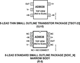 AD8538AUJZ-REEL7, Операционный усилитель, с прерыванием, 430 КГц