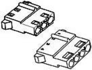1-480393-1, Pin & Socket Connectors 02P CMNL PLUG HSG F/ 1-480393-1, Pin & Socket Connectors 02P CMNL PLUG HSG F/