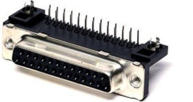 D25S13F6GL00LF, D-Sub Standard Connectors DSUB RASOLDER25SOCKET LF