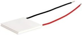 CP12437, Single-Stage Peltier Module, 40 x 40 x 3.8 mm, 12.5 A Input with Leads CP12437, Single-Stage Peltier Module, 40 x 40 x 3.8 mm, 12.5 A Input with Leads