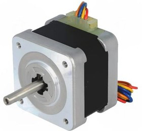 103H5205-5240P, Двигатель: DC, 2-фазный, биполярный,шаговый, 24ВDC, шаг 1,8°, 1А
