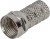 F-разъем ЭРА SIMPLE для кабеля RG-6 упаковка 2 шт. Б0048286