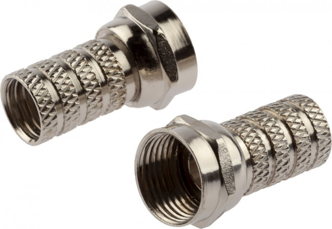 F-разъем ЭРА SIMPLE для кабеля RG-6 упаковка 2 шт. Б0048286