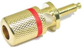 Клемма приборная, 31,2 d12,0мм, 3,8 А, красный, отверстие 6,0/5,2мм, CK2435G RED