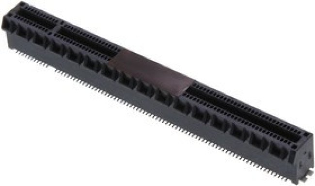 10144667-113Y0LF, PCI Express / PCI Connectors PCI Express vertical Card Edge Connector 164 Positions 1mm (0039inch) Pitch