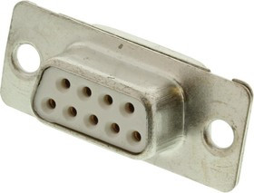 DE09S064TLF, Разъем D Sub, DB9, Standard, Гнездо, Серия D, 9 контакт(-ов), DE, Solder Cup