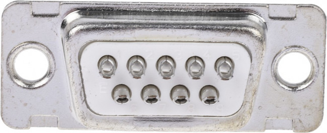 DE09S064TLF, Разъем D Sub, DB9, Standard, Гнездо, Серия D, 9 контакт(-ов), DE, Solder Cup