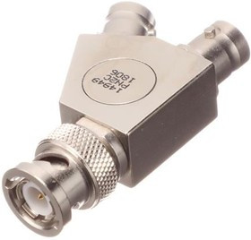 PN2C, RF Adapters - In Series BNC Fixed Paral NTWK 1 BNC Male 2 BNC FM